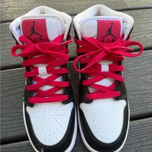 Nike Kids Jordan’s Sneakers - Black, White, and Red